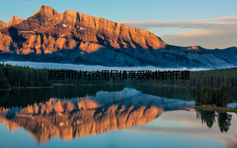 游客可以在这里尽情享受购物的乐趣